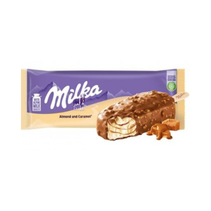 Milka Chocolate Almond Caramel 90ml Piece