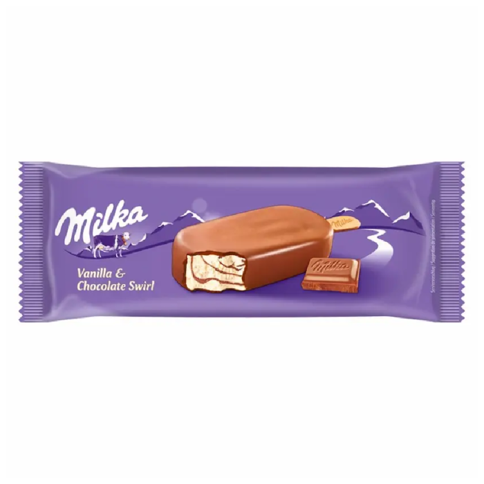 Milka Stieleis Ice Cream 100ml Piece